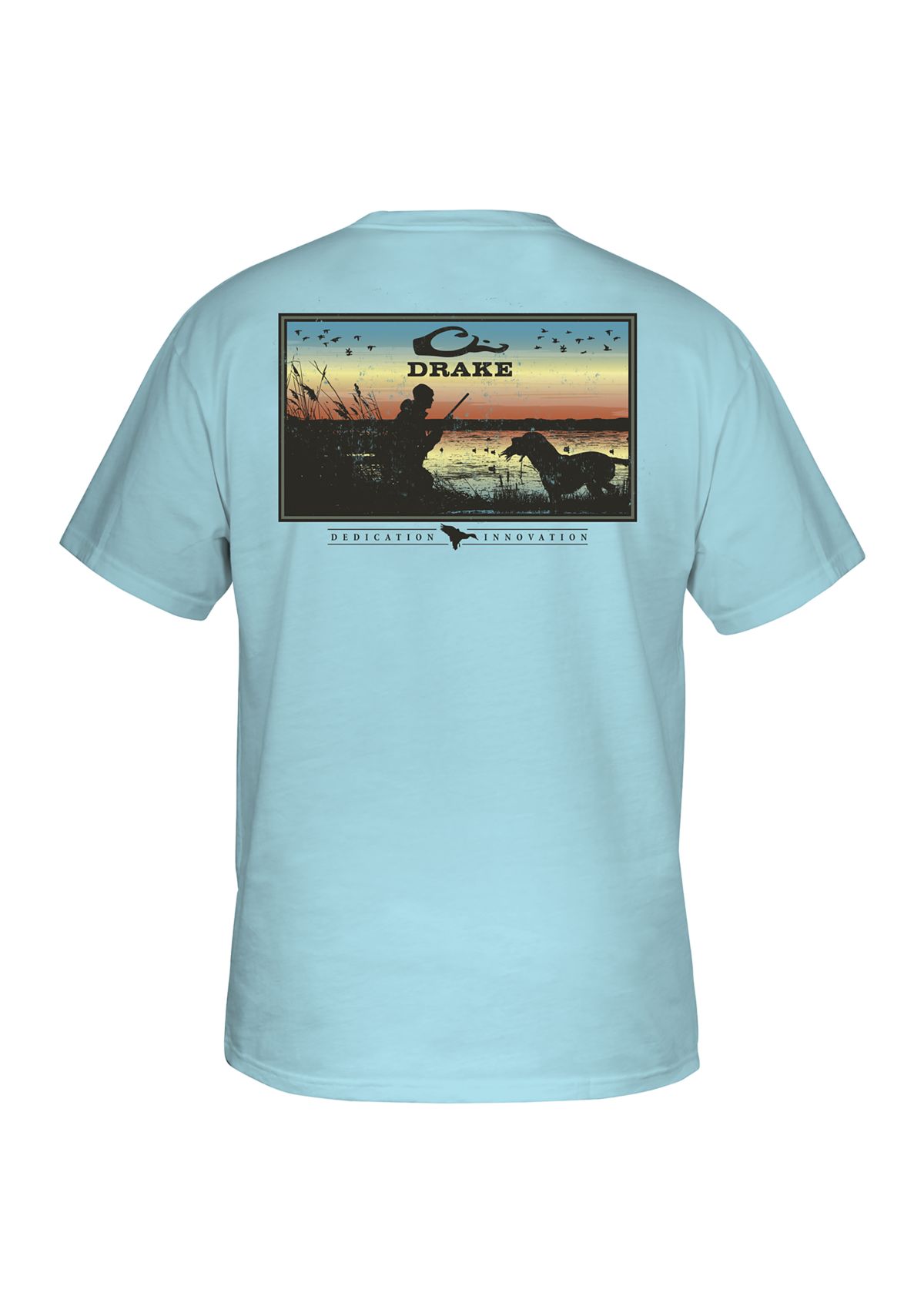Mens Dedication Innovation Graphic T-Shirt