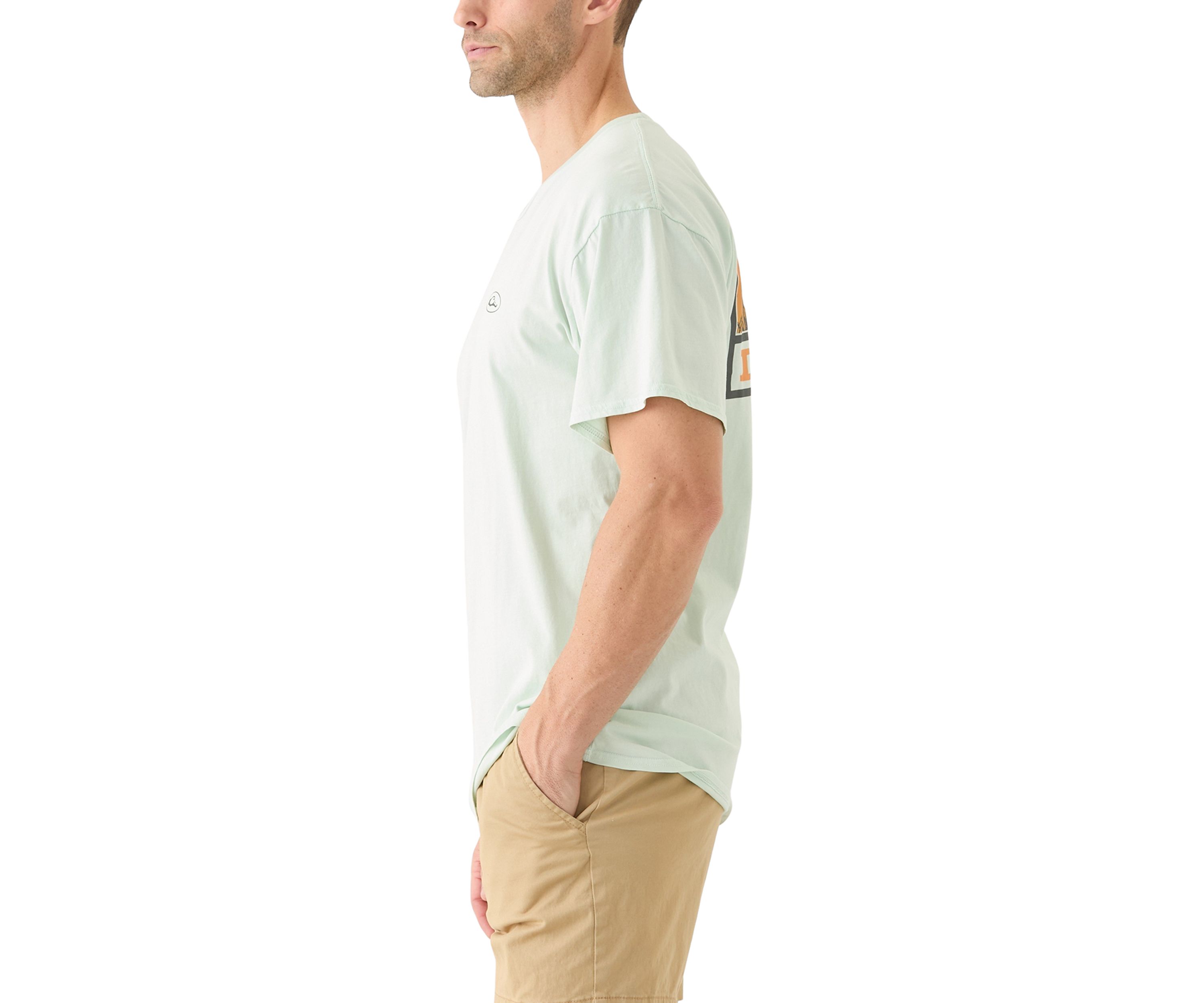 Mens Marsh Flight Cotton Short Sleeve Graphic T-Shirt