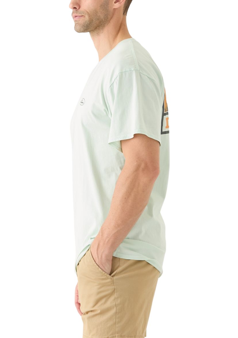 Mens Marsh Flight Cotton Short Sleeve Graphic T-Shirt