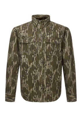 Drake Waterfowl Men's Throwback 80 Field Shirt Jacket | Belk