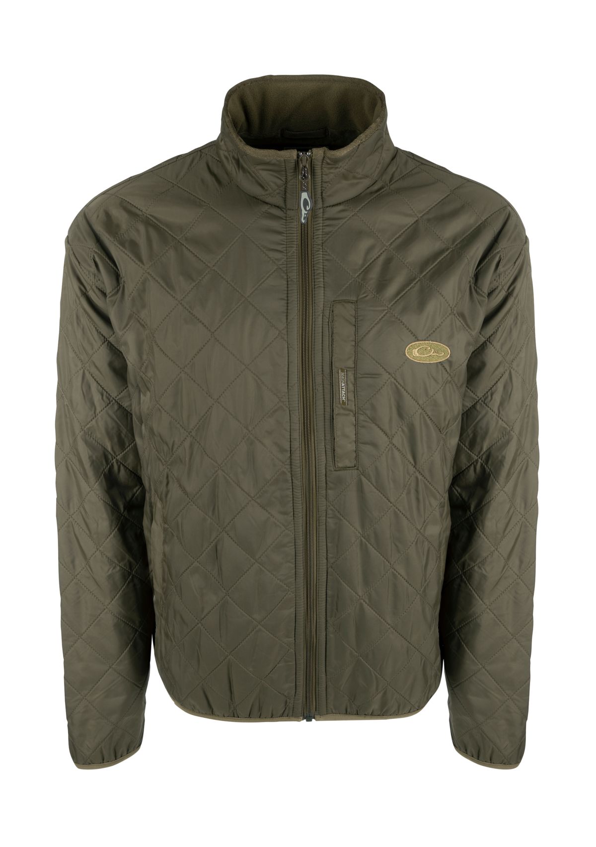 Mens Delta Fleece Lined Quilted Jacket