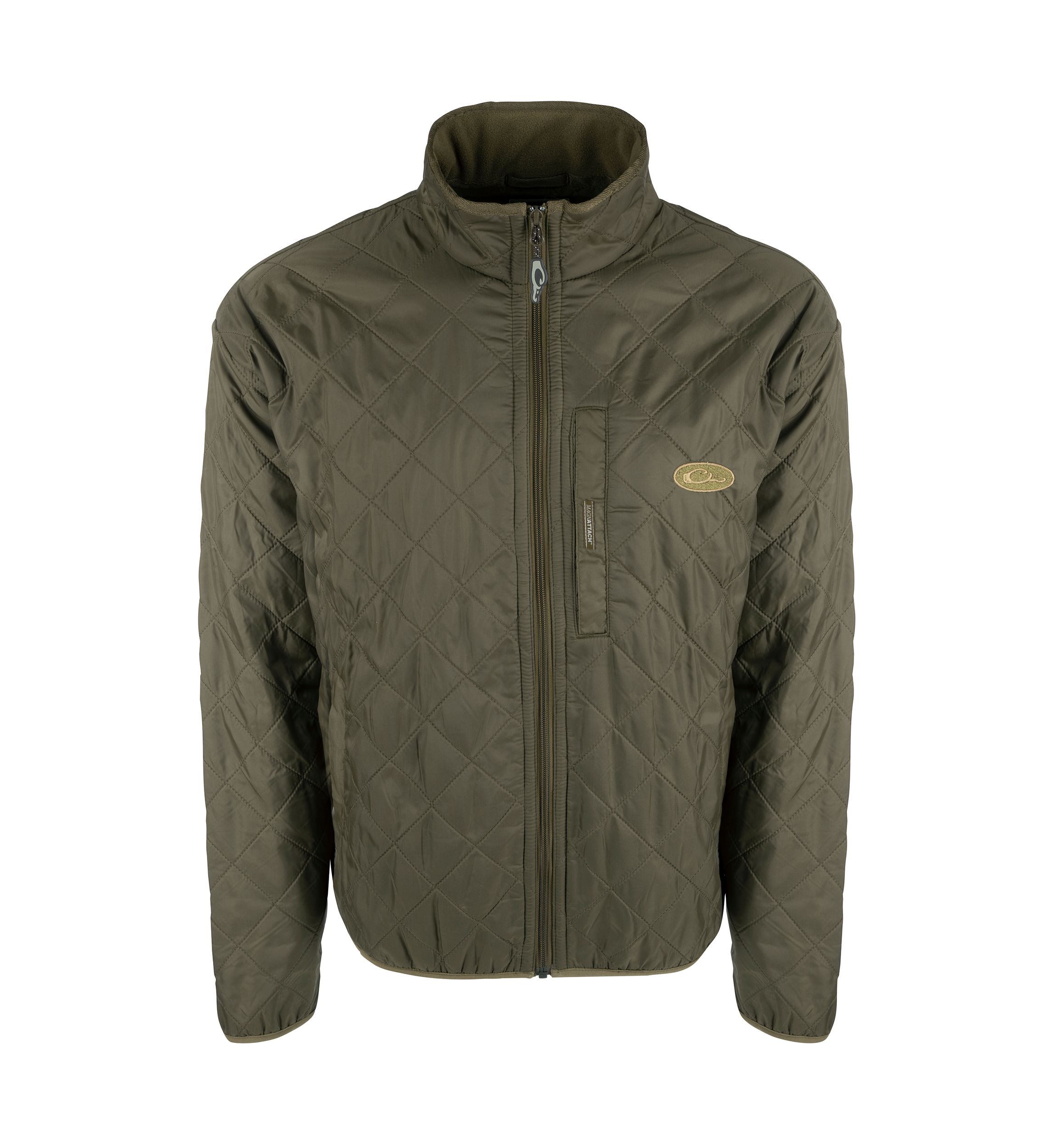 Mens Delta Fleece Lined Quilted Jacket