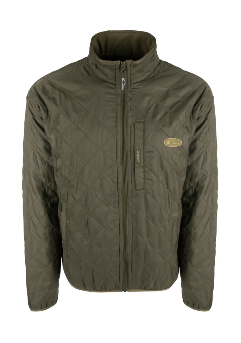 Mens Delta Fleece Lined Quilted Jacket