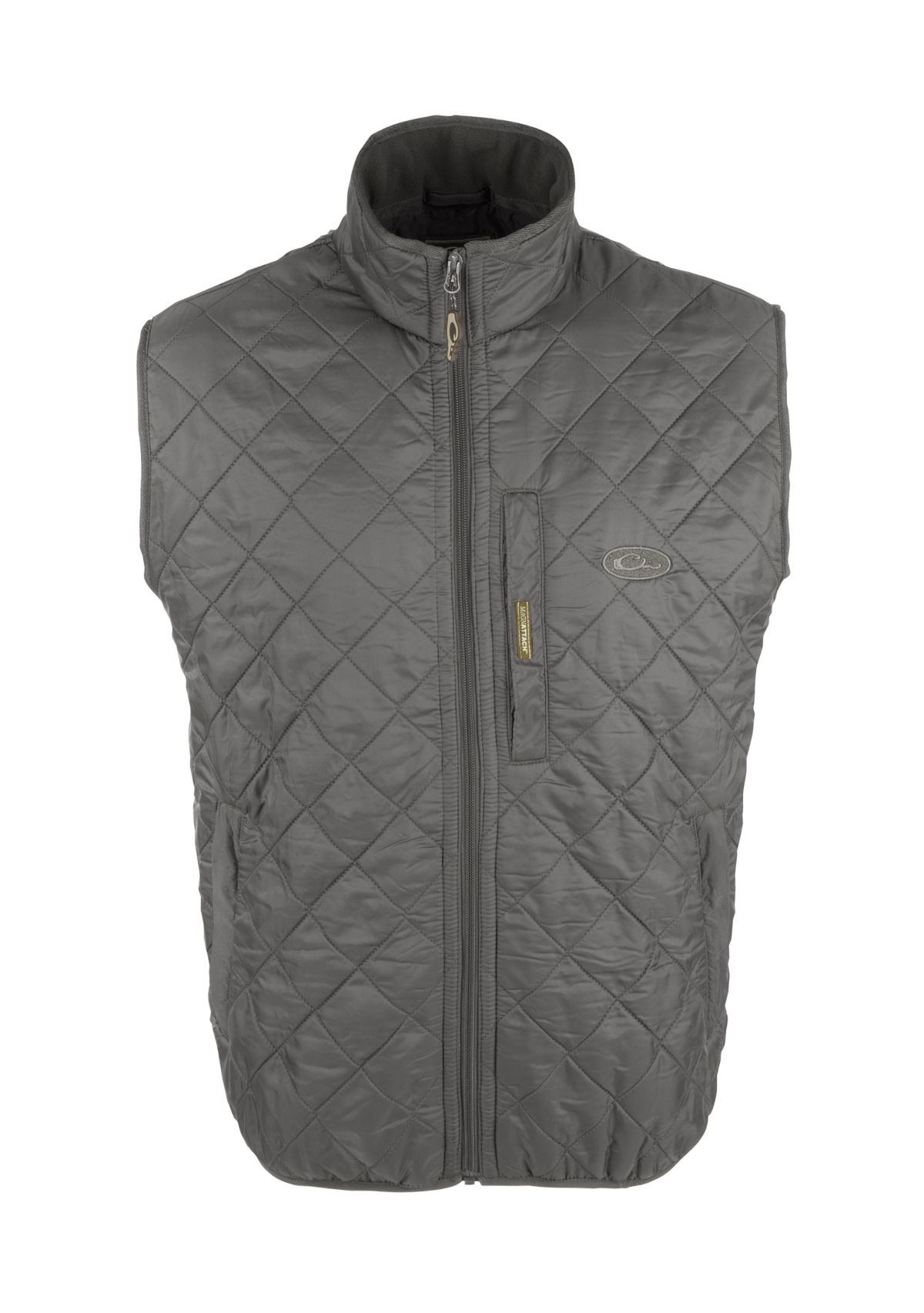 Mens Delta Quilted Fleece Lined Vest