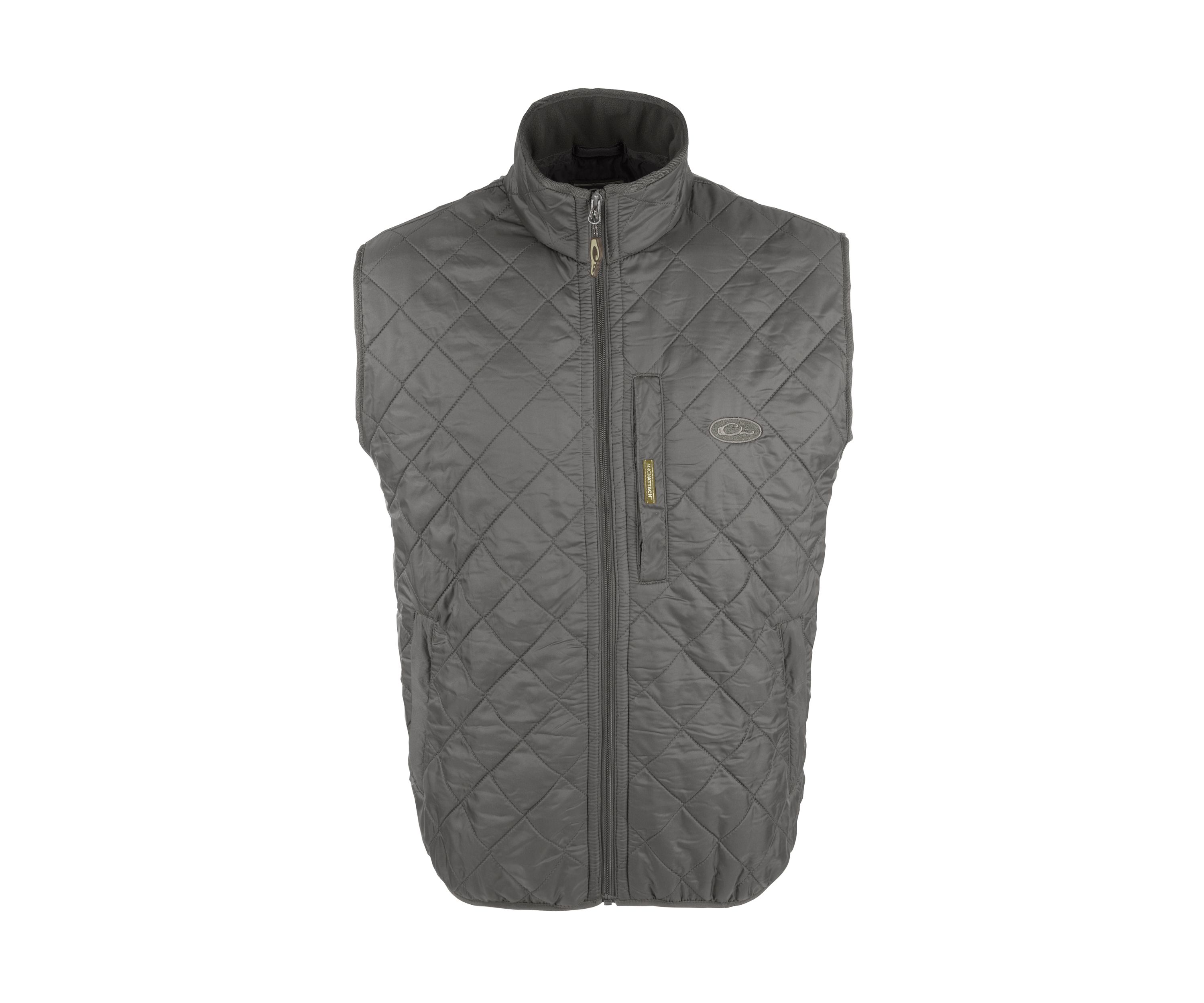 Mens Delta Quilted Fleece Lined Vest