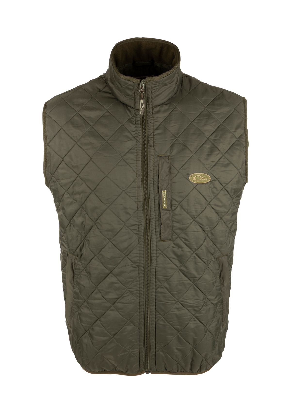 Mens Delta Quilted Fleece Lined Vest