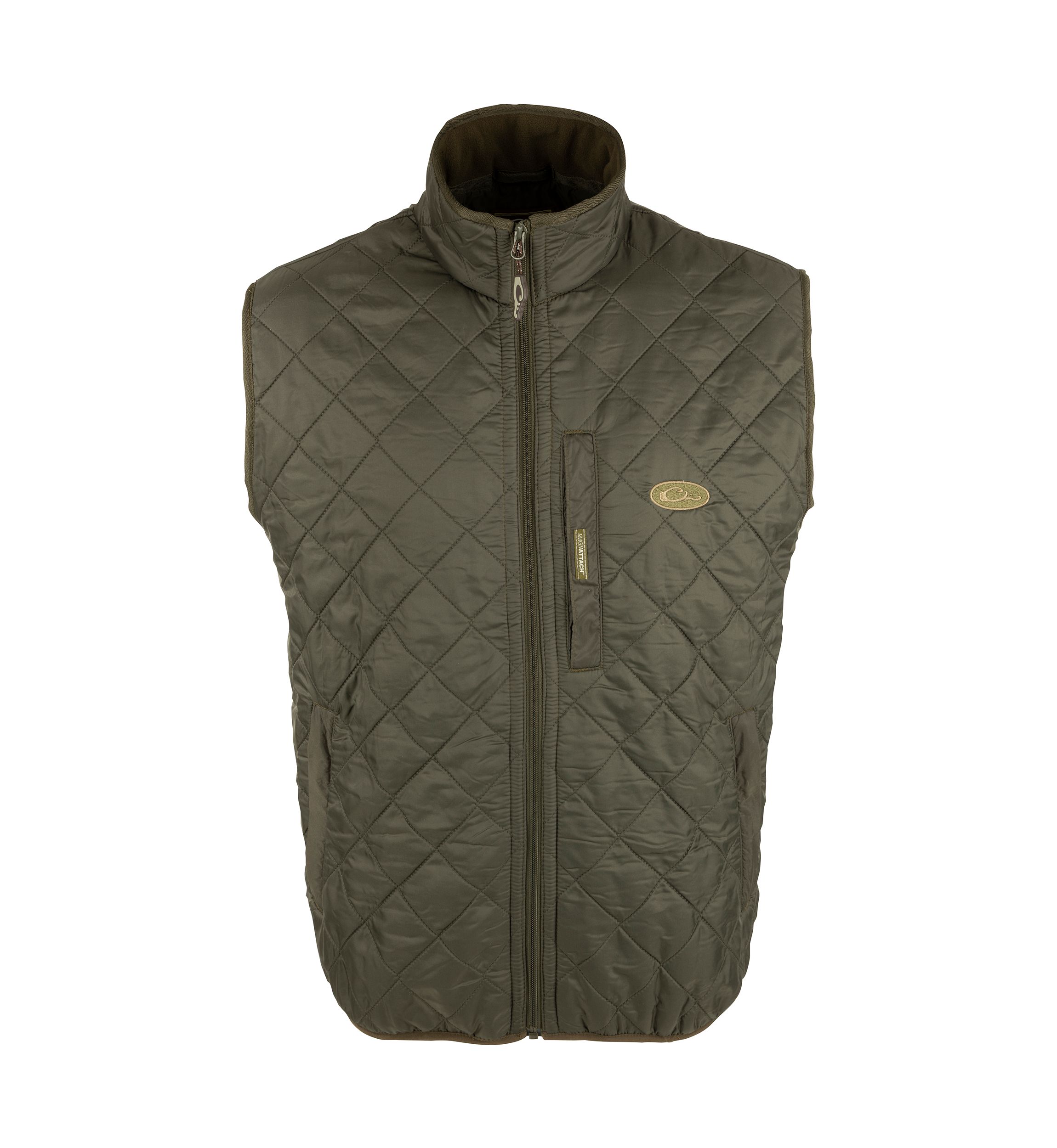 Mens Delta Quilted Fleece Lined Vest