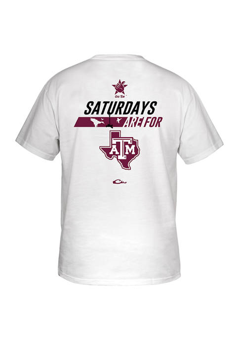 Drake Waterfowl NCAA Texas A&amp;M Aggies Saturdays T-Shirt
