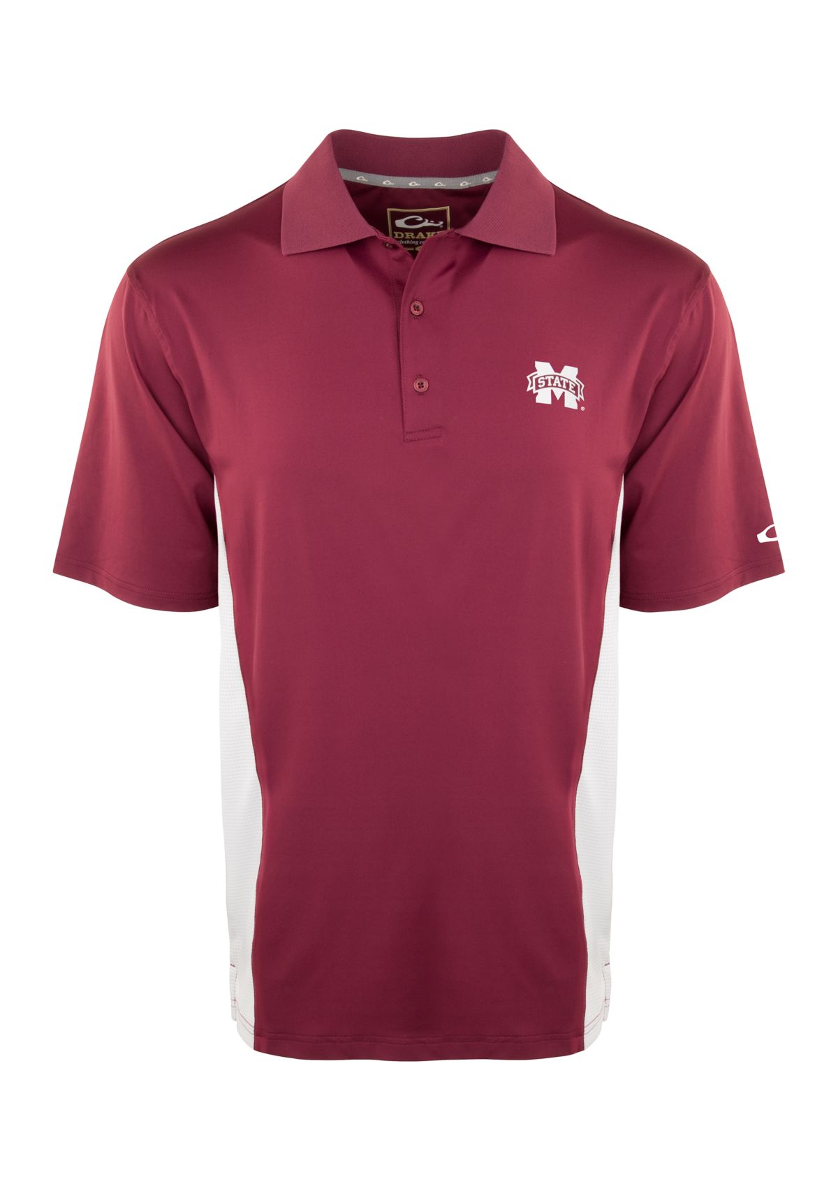 NCAA Mississippi State Bulldogs Performance Polo with Mesh Sides