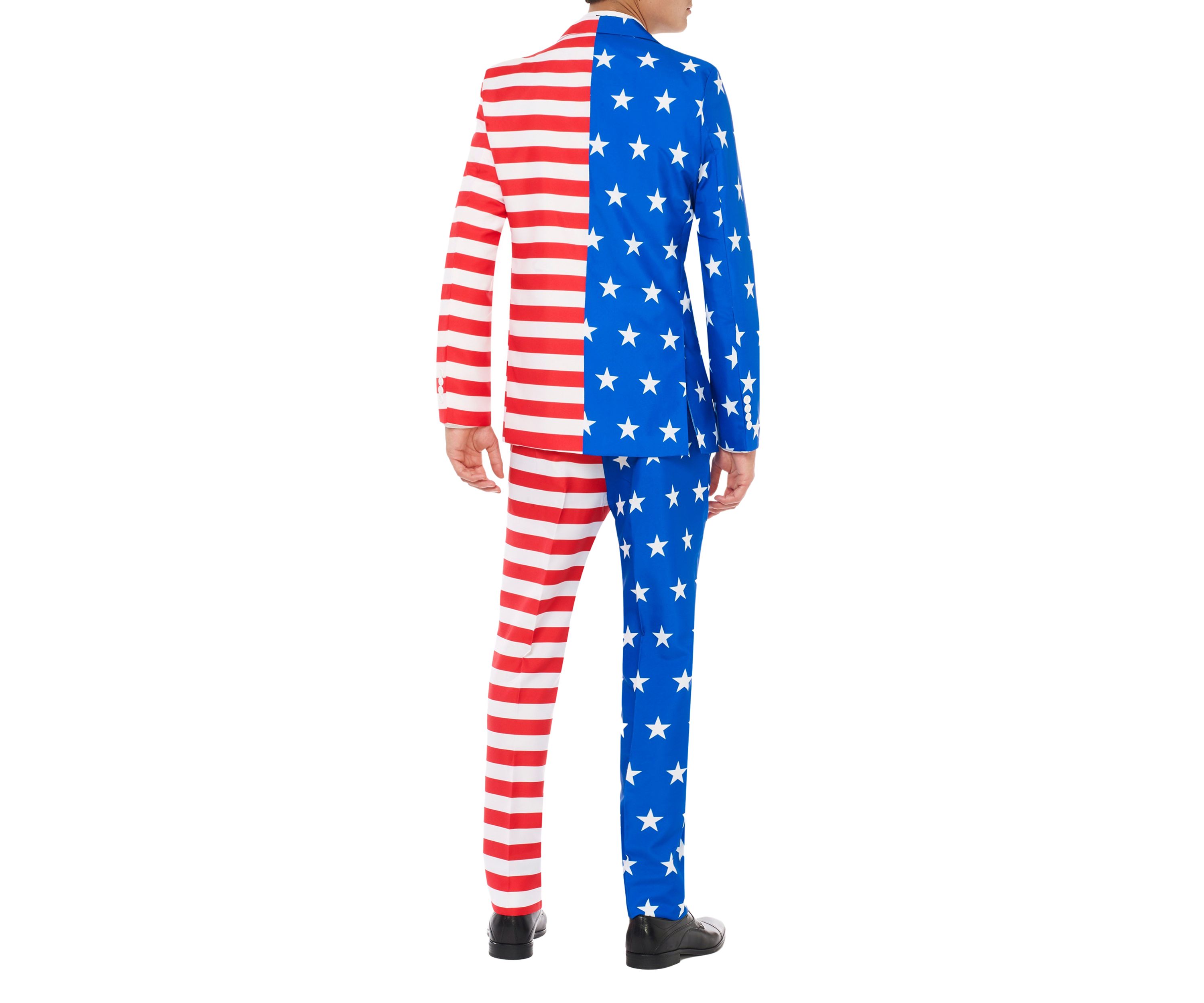 USA Flag  2 Piece Suit + Tie