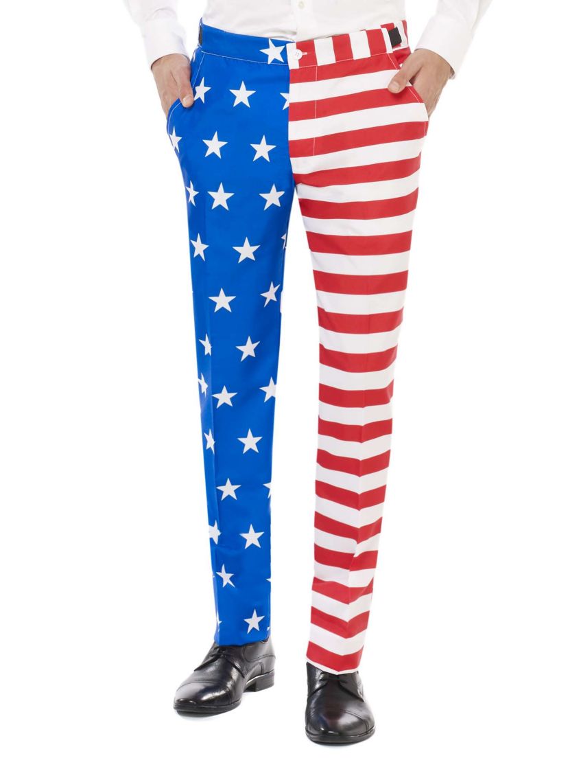 USA Flag  2 Piece Suit + Tie