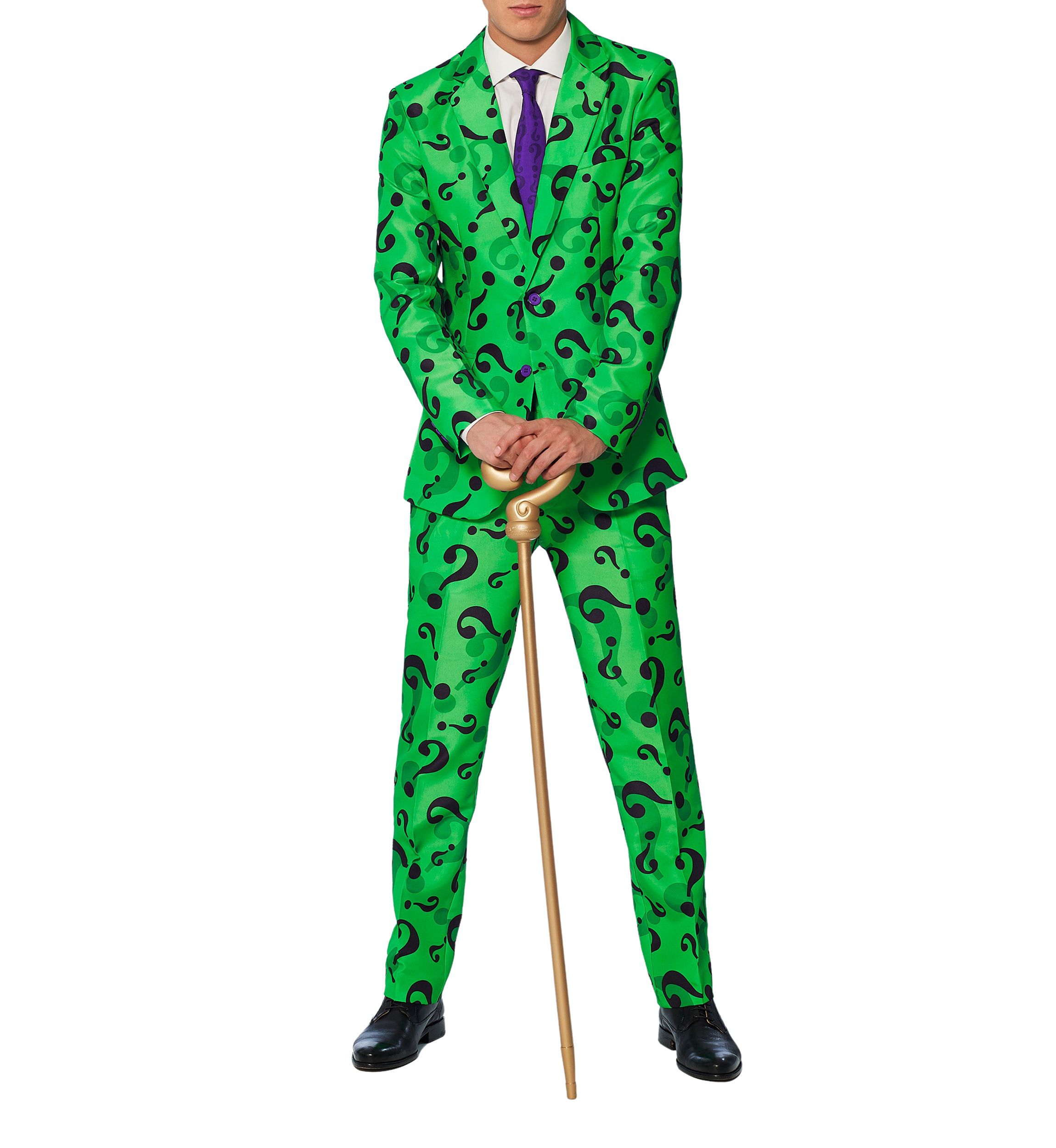 The Riddler 2 Piece Suit + Tie