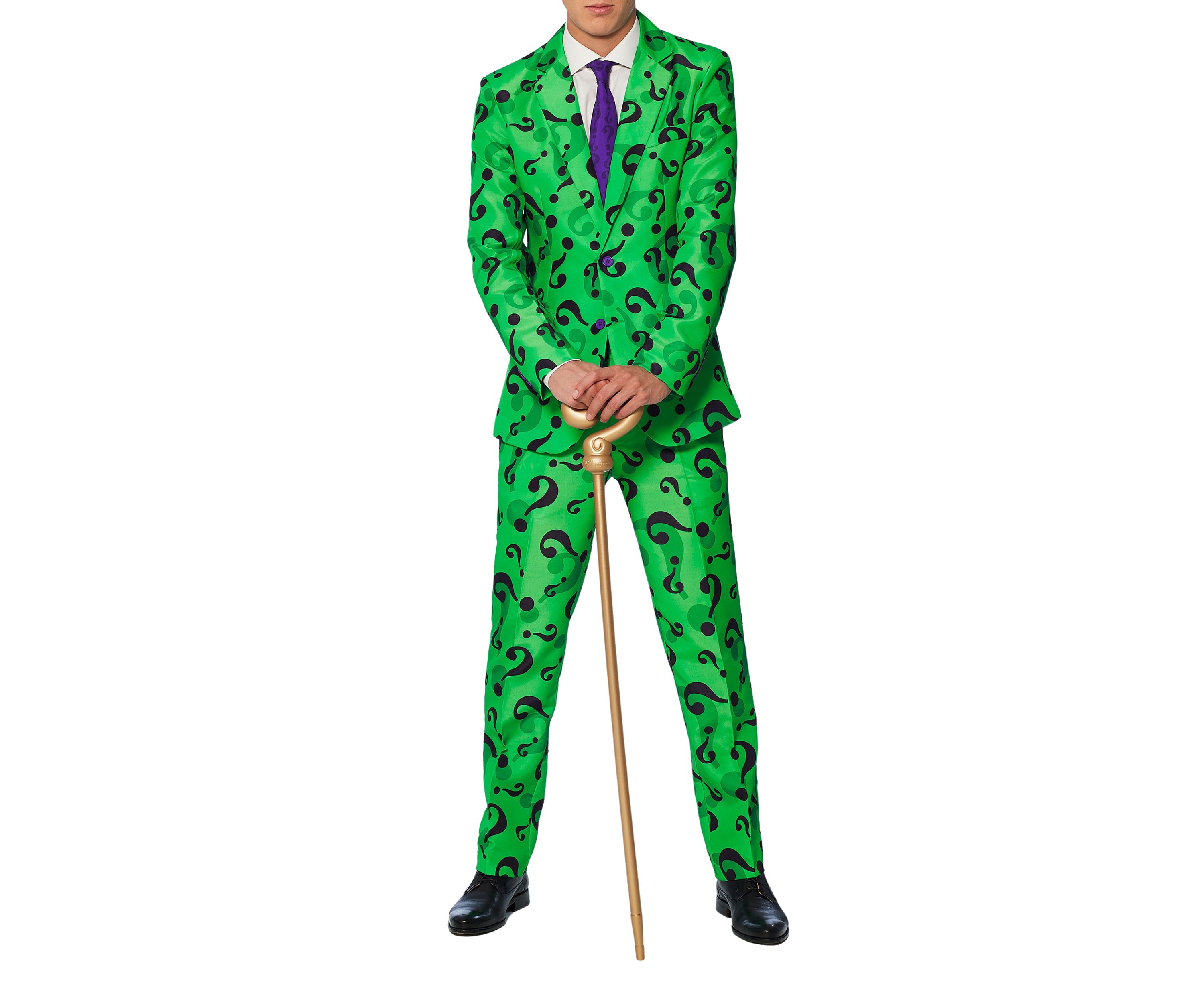 The Riddler 2 Piece Suit + Tie