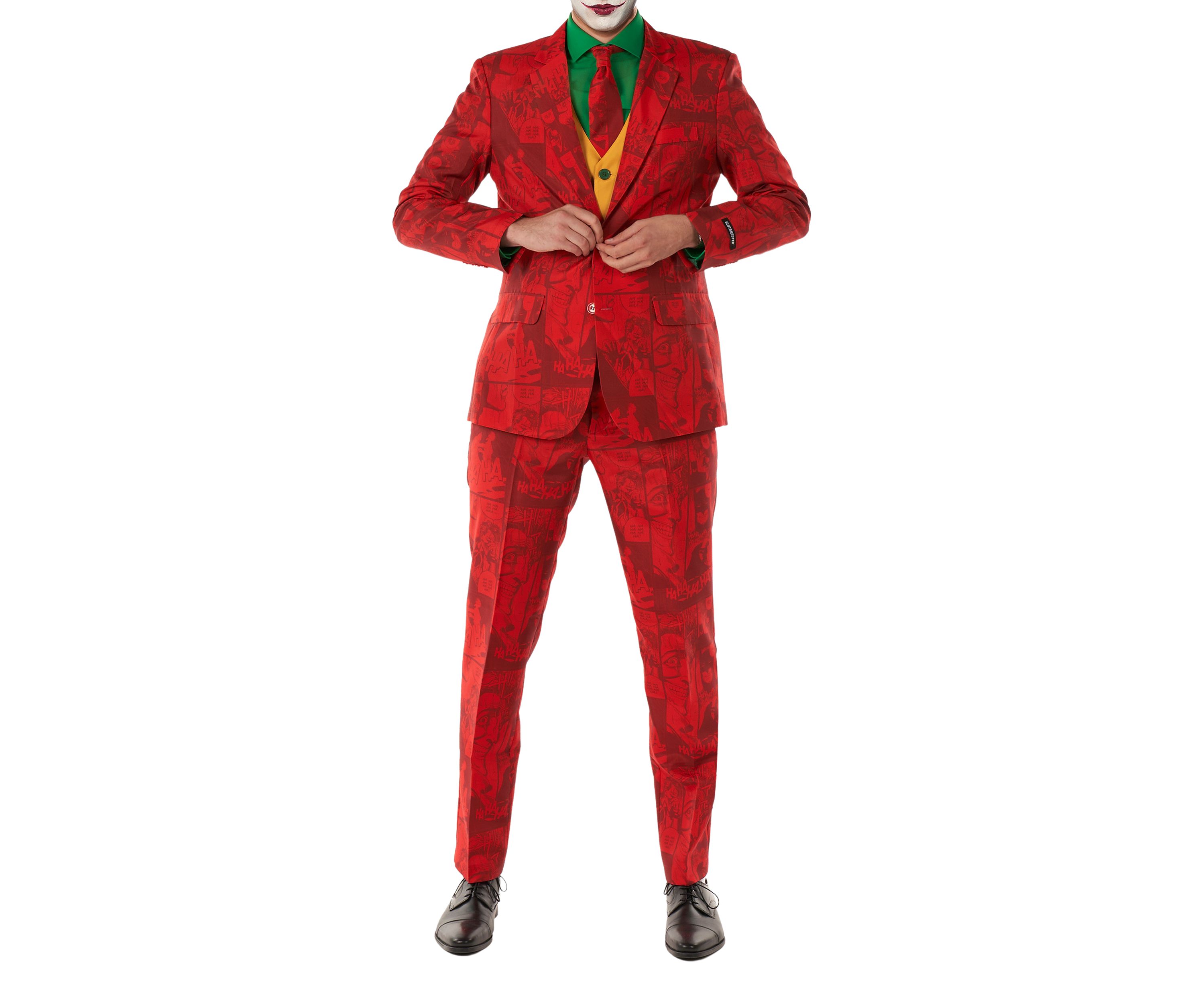 Scarlet Joker™  2 Piece Suit + Tie