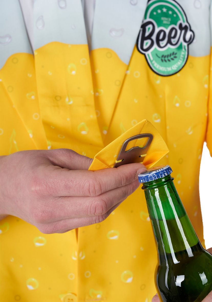 Premium Beer Yellow  2 Piece Suit + Tie