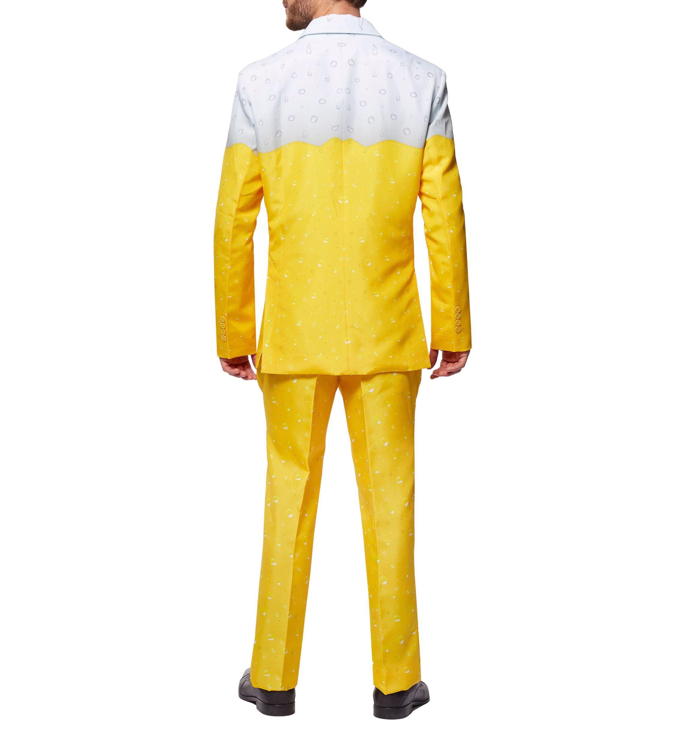 Premium Beer Yellow  2 Piece Suit + Tie