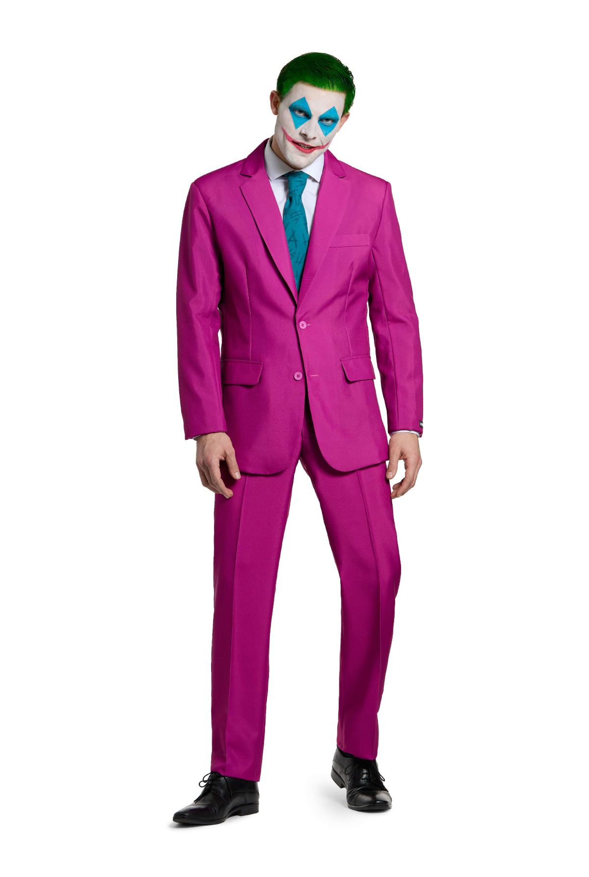 Ruby Red Joker™ 2 Piece Suit + Tie