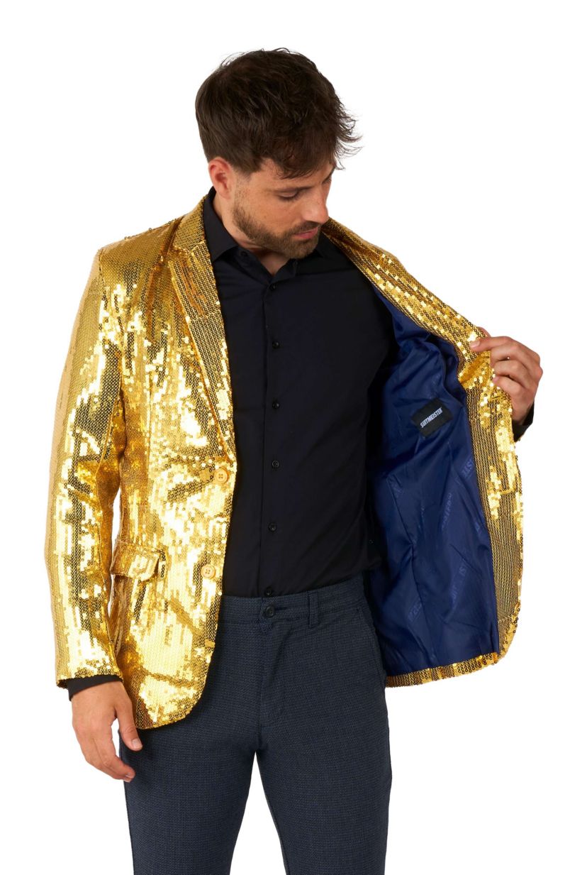 Sequins Gold  Blazer