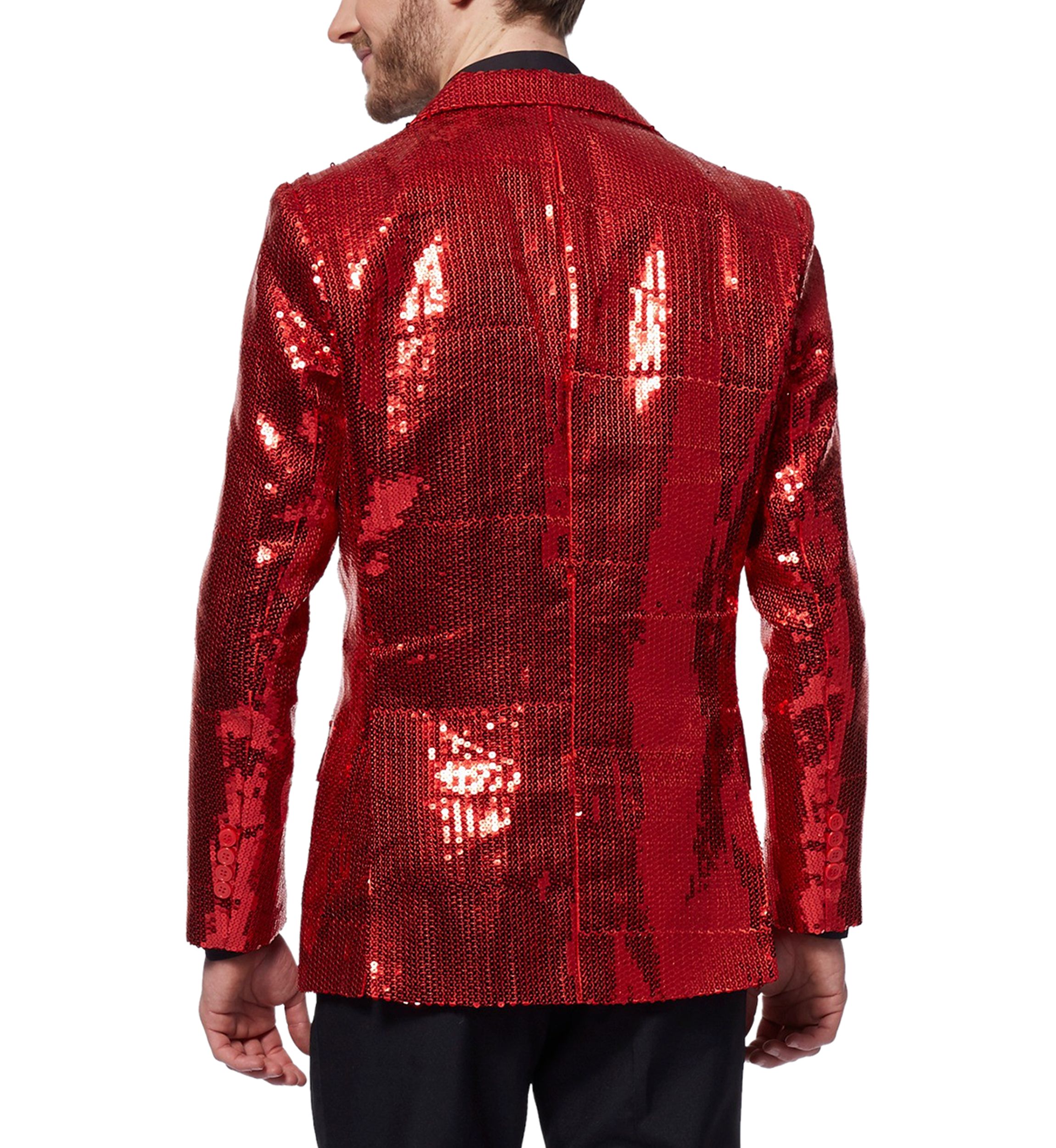 Sequins Red  Blazer