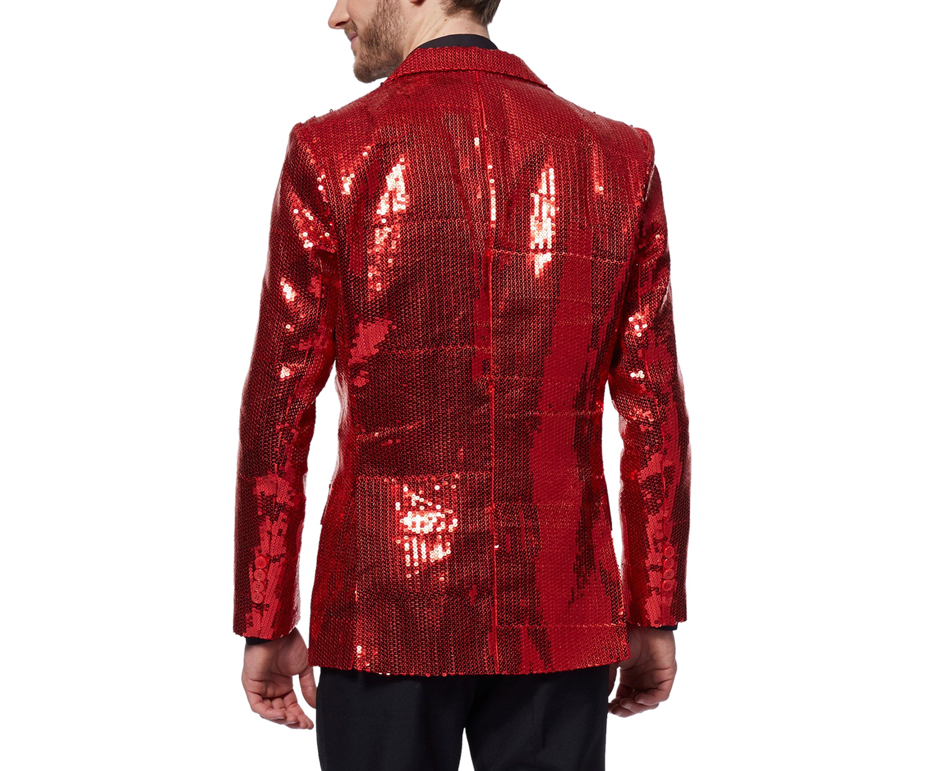 Sequins Red  Blazer