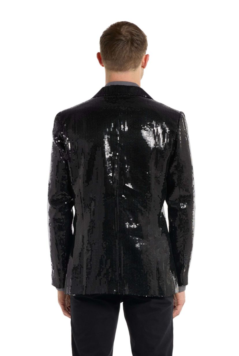 Suitmeister Sequins Black Blazer