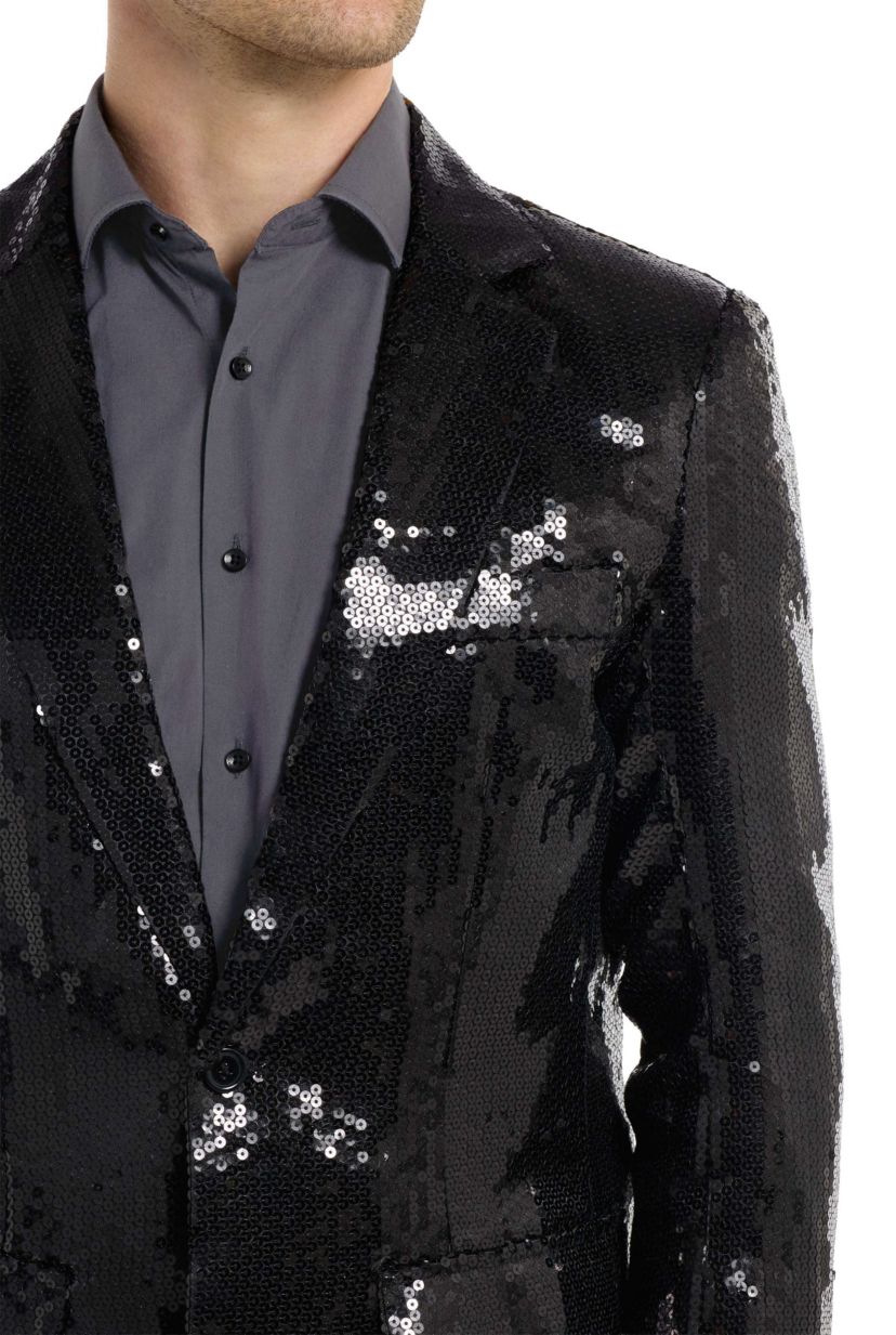 Suitmeister Sequins Black Blazer