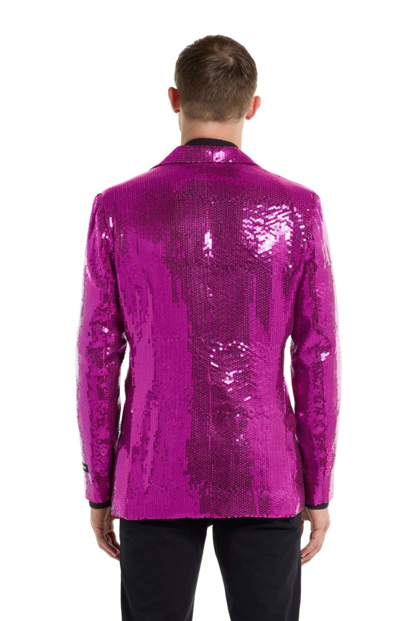 Suitmeister Sequins Pink Blazer