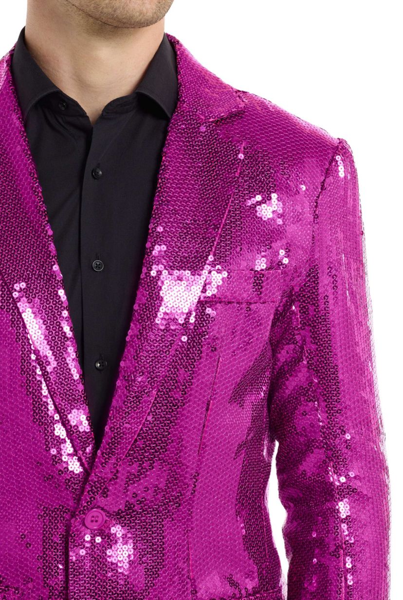Suitmeister Sequins Pink Blazer