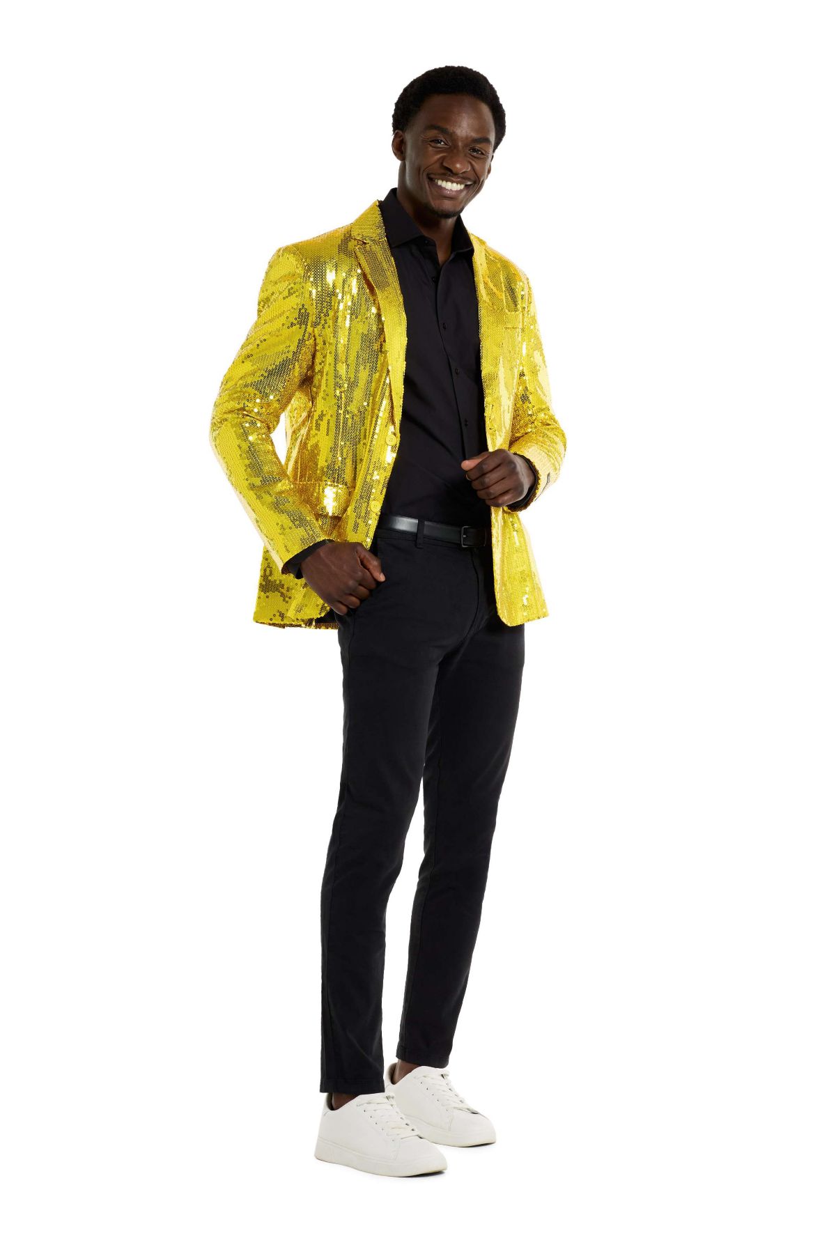 Suitmeister Sequins Yellow Blazer