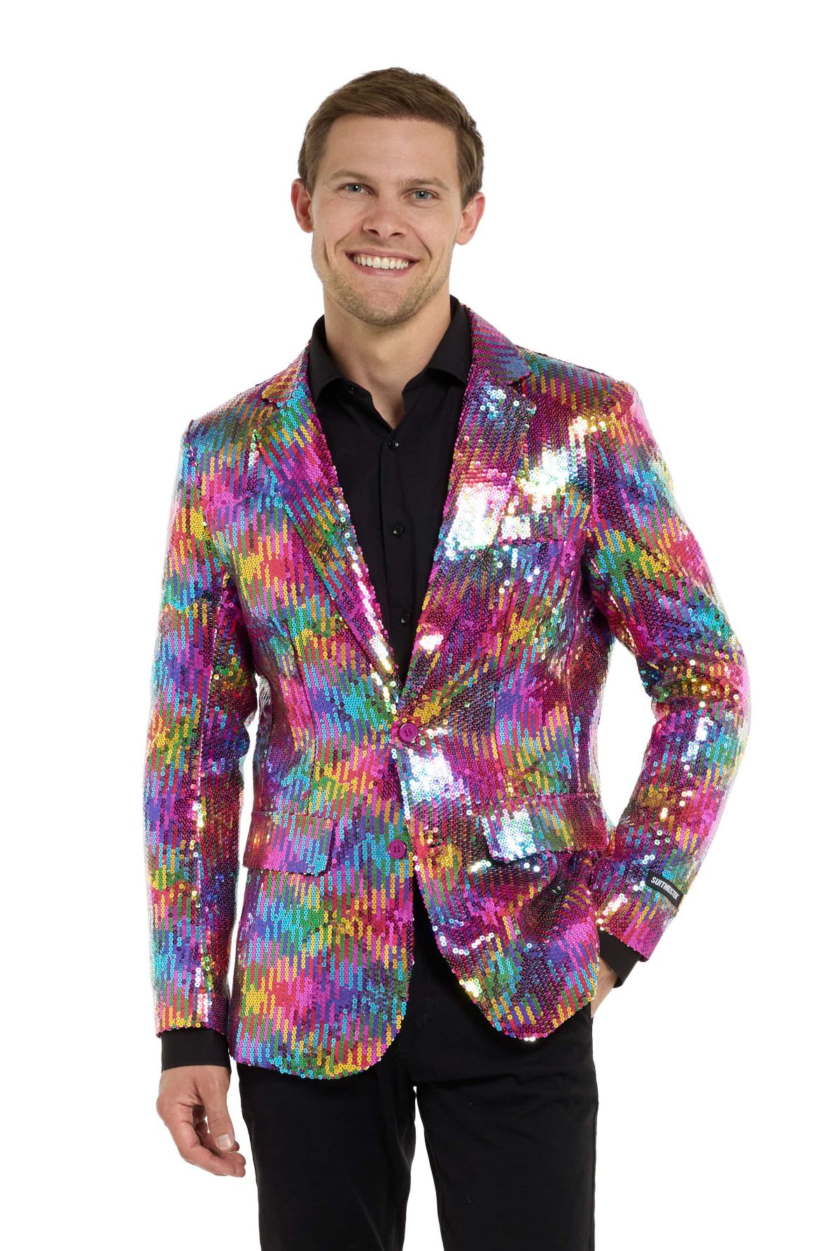 Sequins Rainbow Blazer
