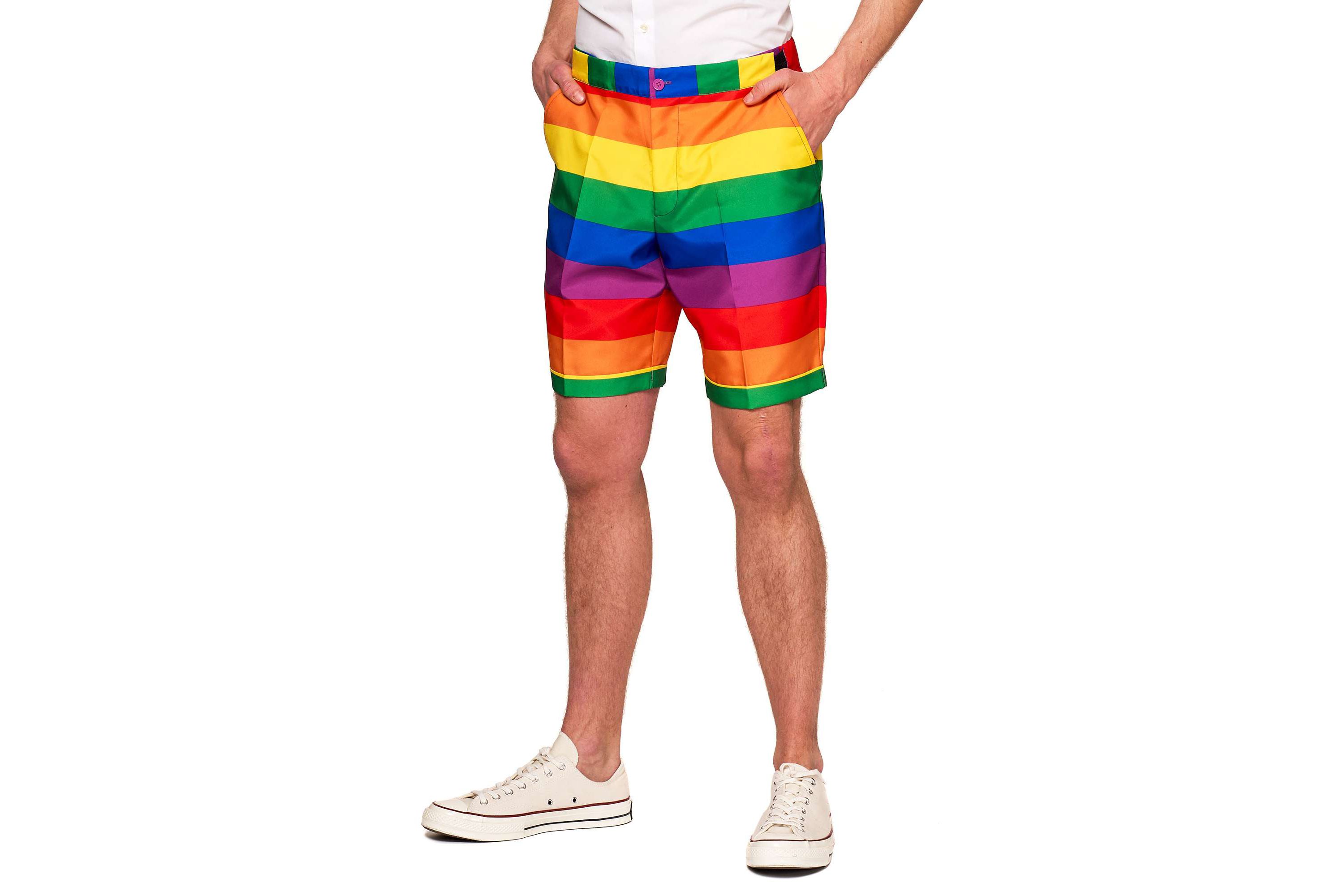 SUMMER Rainbow  2 Piece Suit + Tie