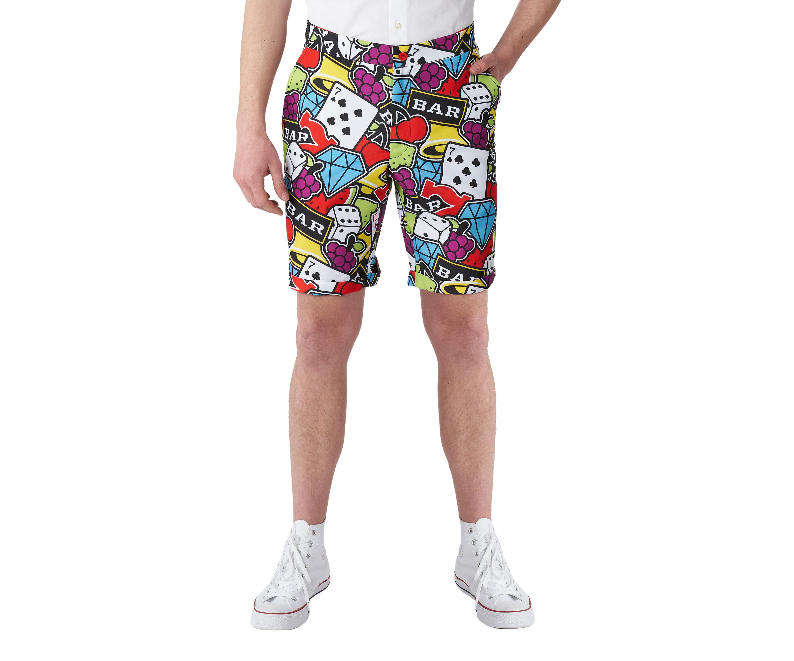 SUMMER Casino Icons 2 Piece Suit + Tie