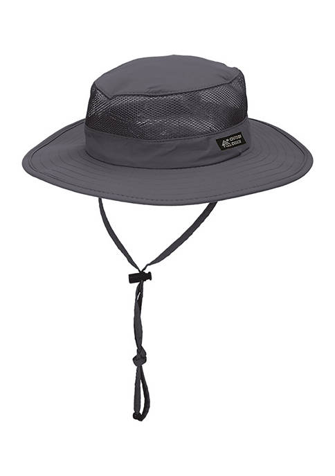 Supplex Big Brim Hat with Mesh Sides 