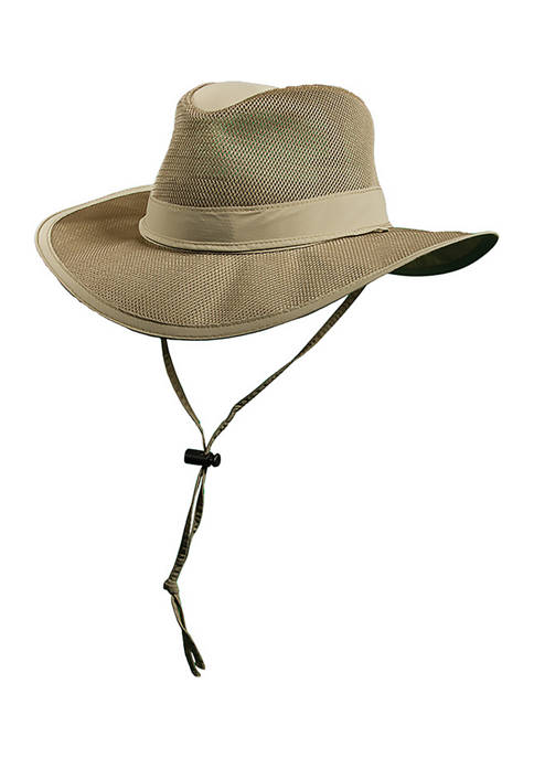 Supplex Mesh Safari Hat 