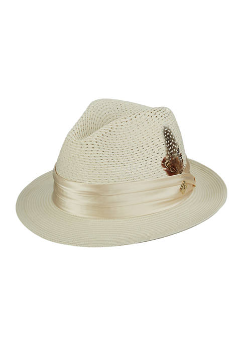 Scala™ Paper Milan Pinch Front Hat