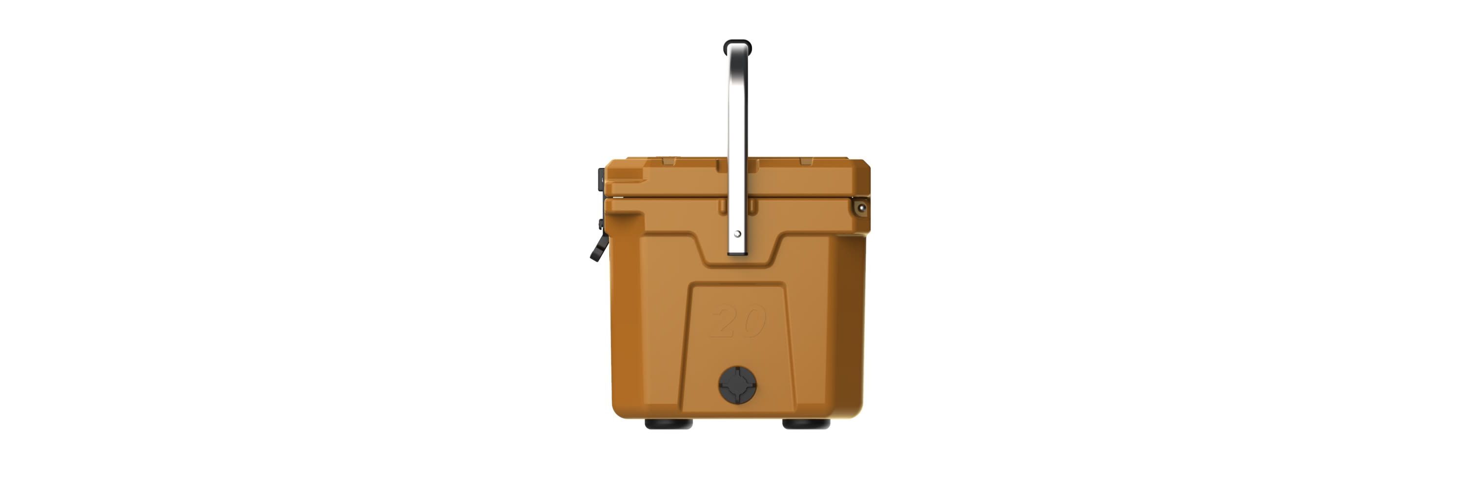 21 Quart Premium Cooler With Aluminum Handle
