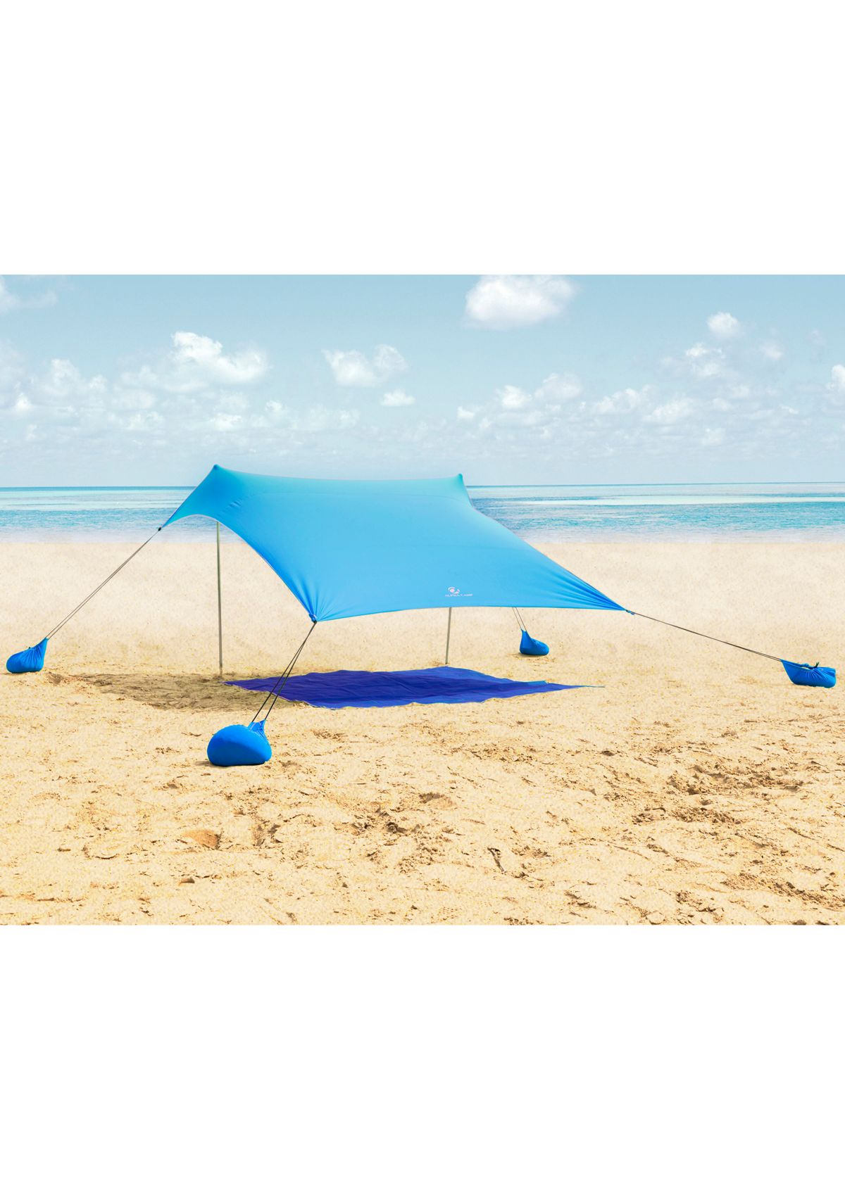 Portable Sun Shelter Beach Tent - Blue