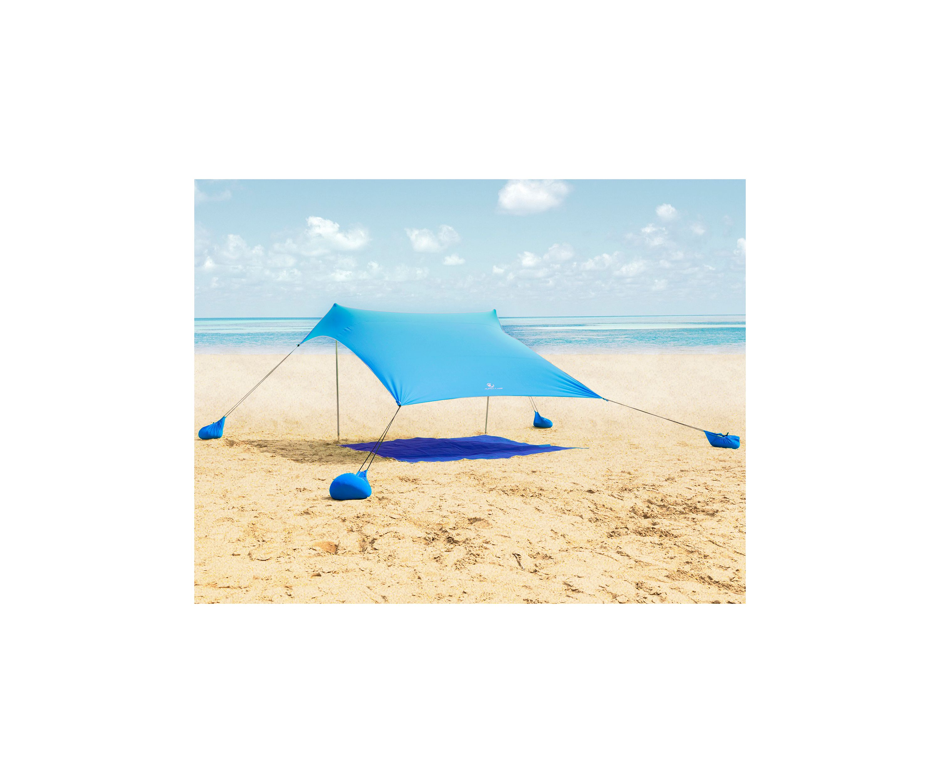 Portable Sun Shelter Beach Tent - Blue