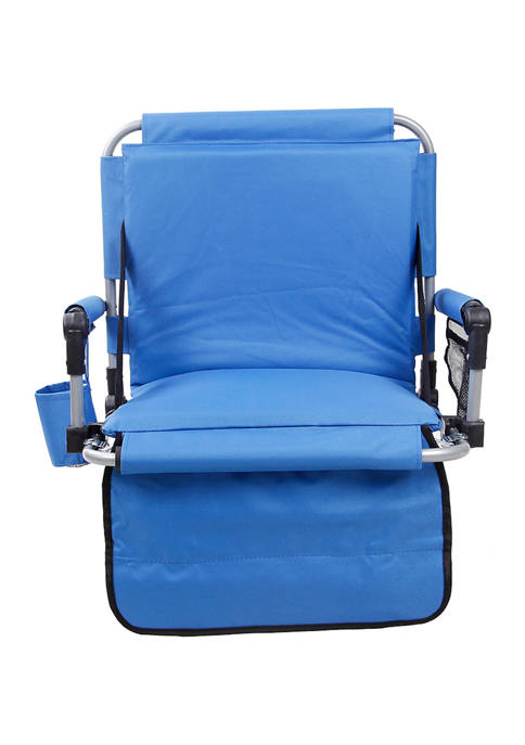 Alphacamp Padded Stadium Bleacher Chair with Armrest and