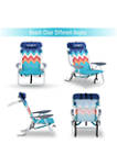 4-Position Folding Lightweight Backpack Beach Chairs(Pack of 2)