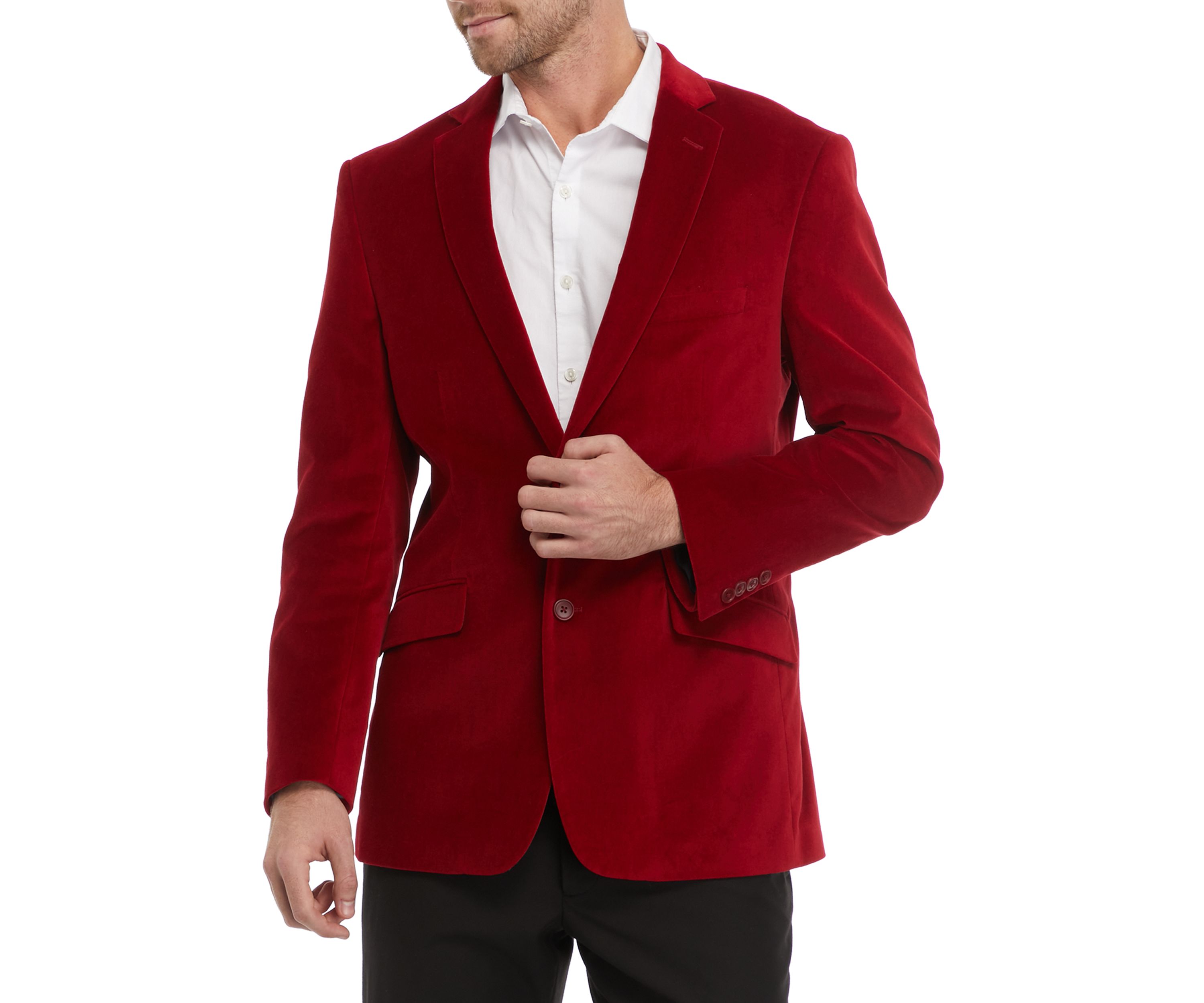  Red Velvet Dinner Jacket
