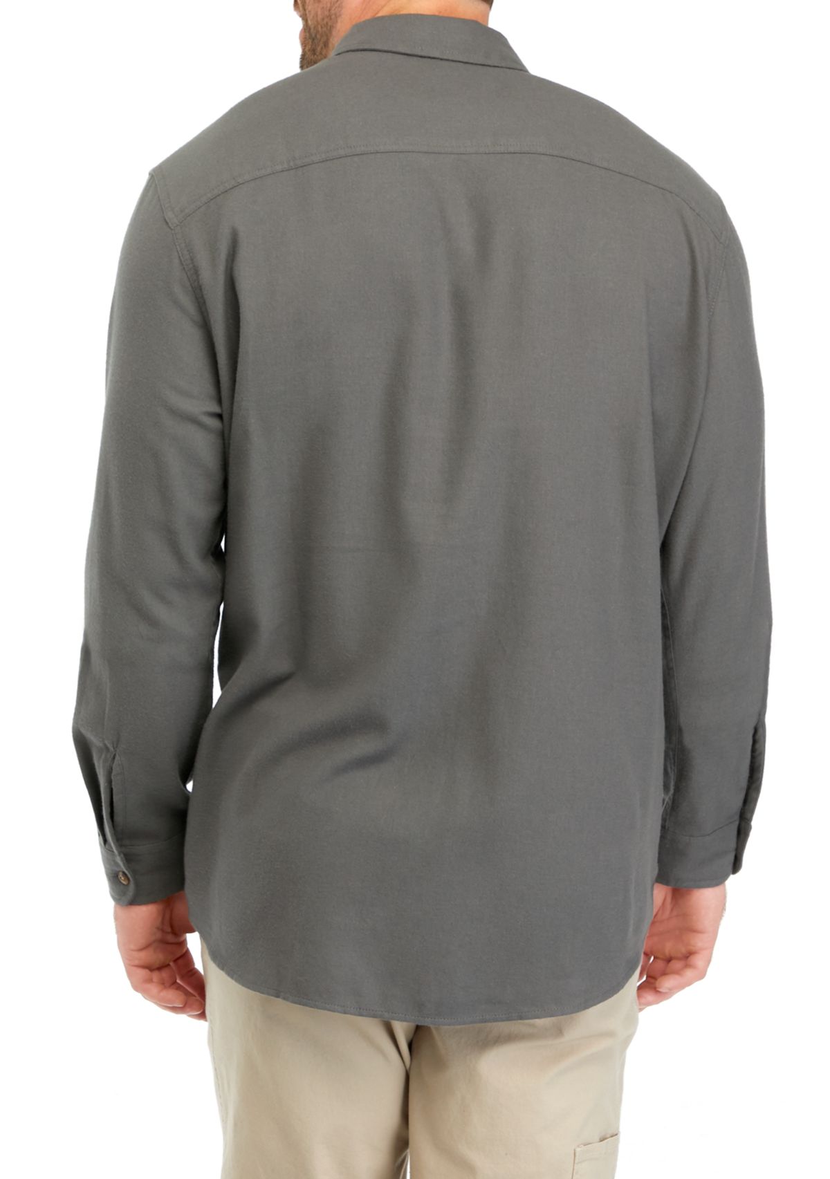 Big & Tall Long Sleeve Flannel Shirt