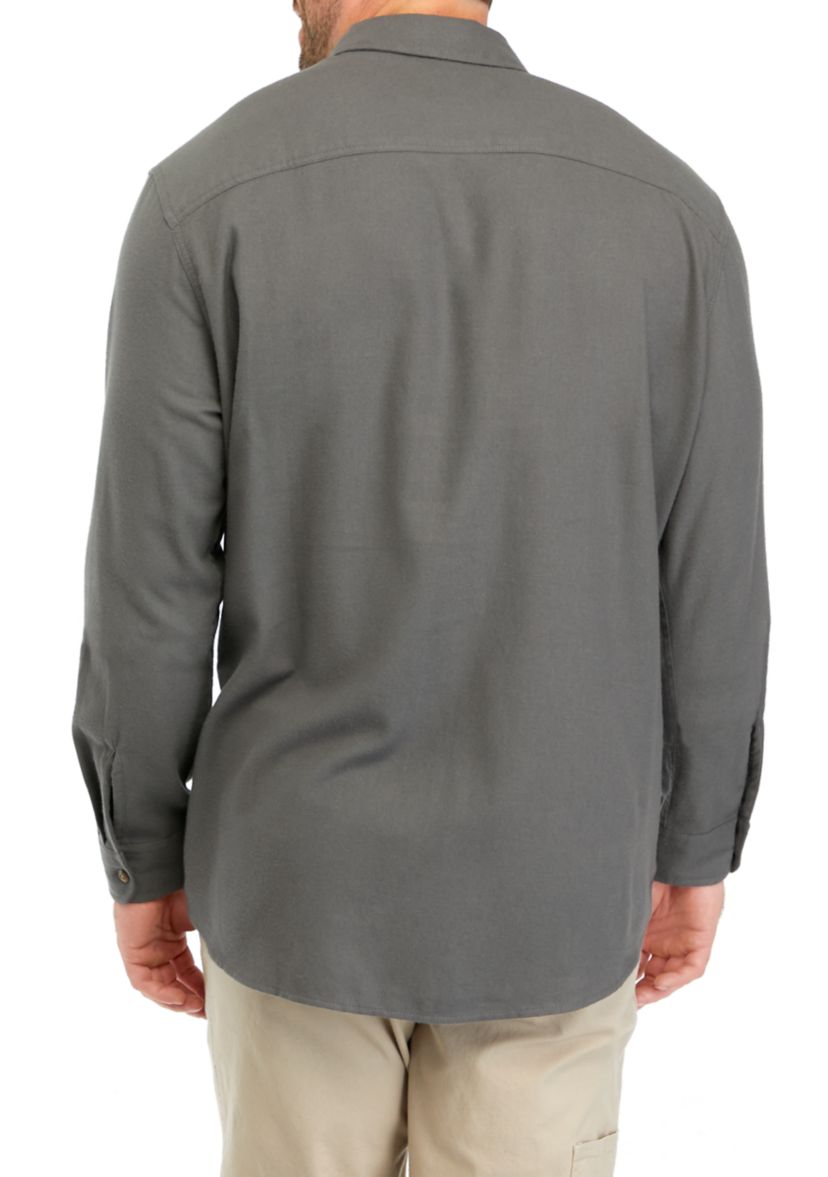 Big & Tall Long Sleeve Flannel Shirt