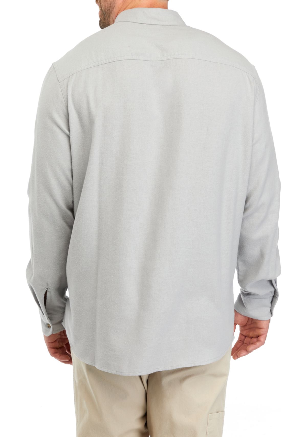 Big & Tall Long Sleeve Flannel Shirt