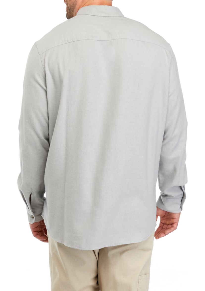 Big & Tall Long Sleeve Flannel Shirt