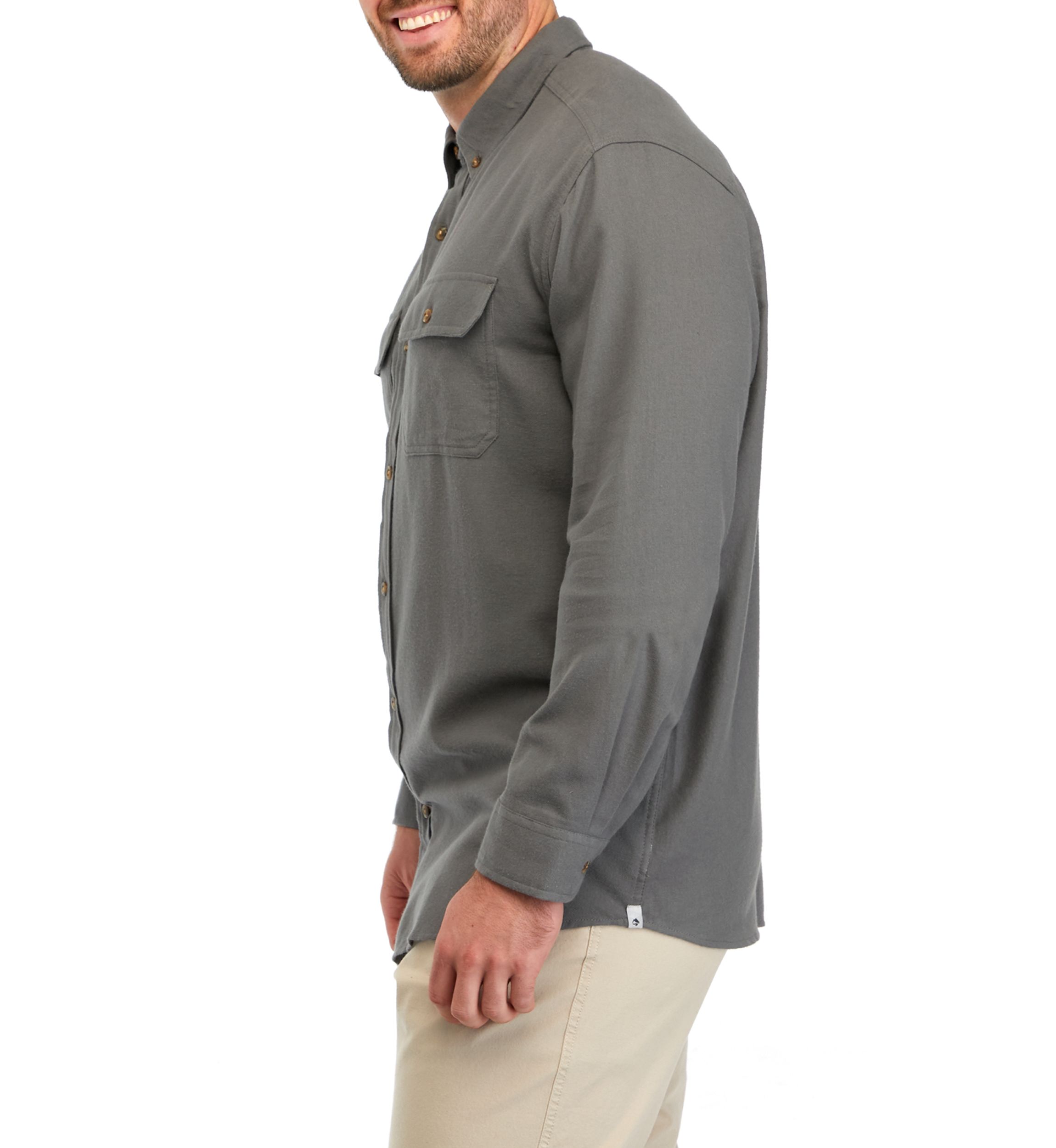 Big & Tall Long Sleeve Flannel Shirt
