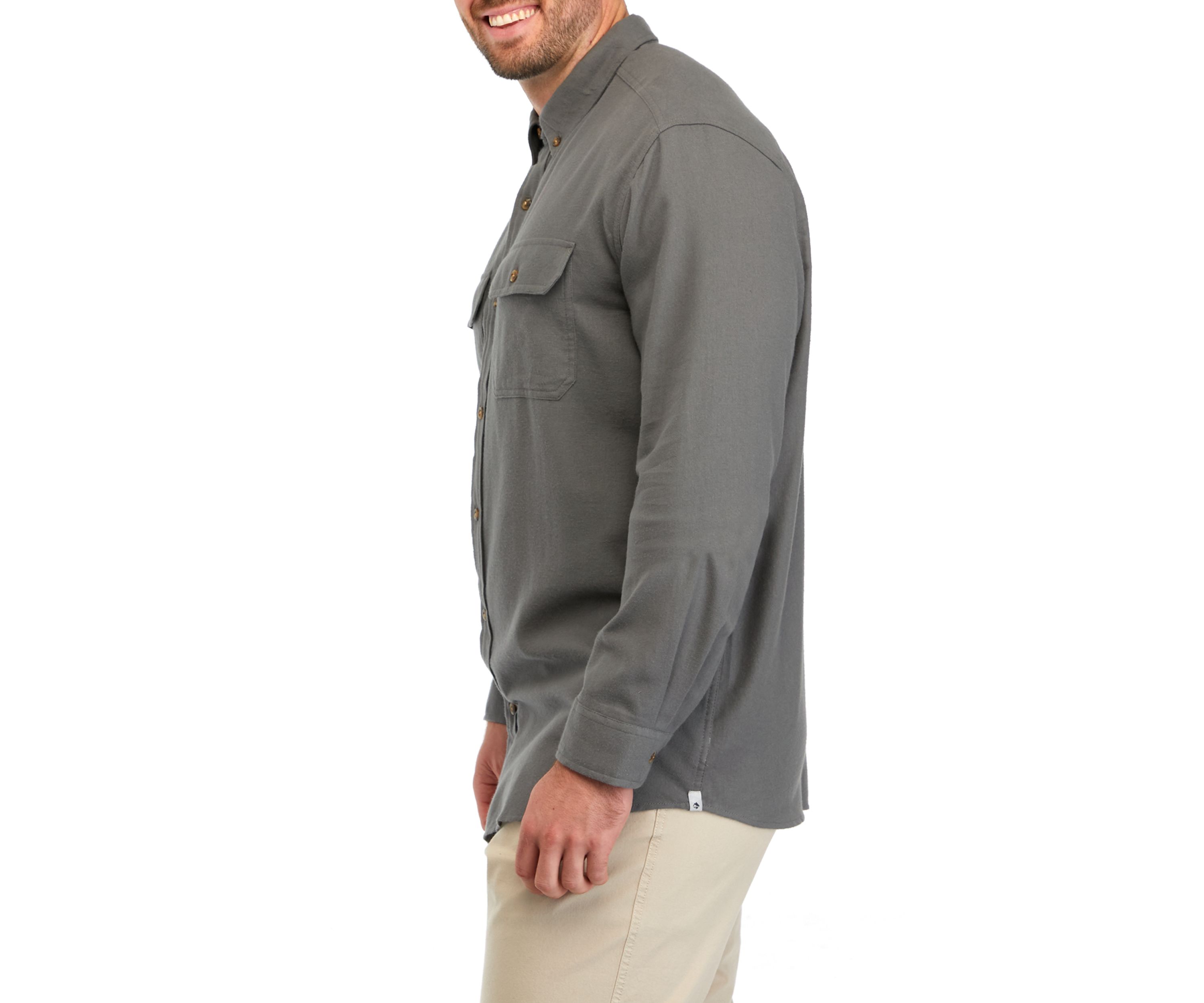 Big & Tall Long Sleeve Flannel Shirt