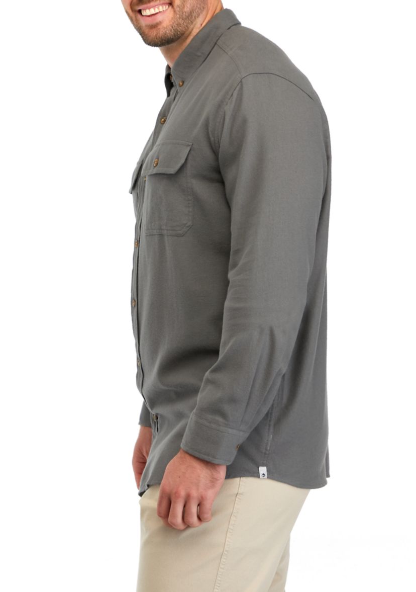 Big & Tall Long Sleeve Flannel Shirt