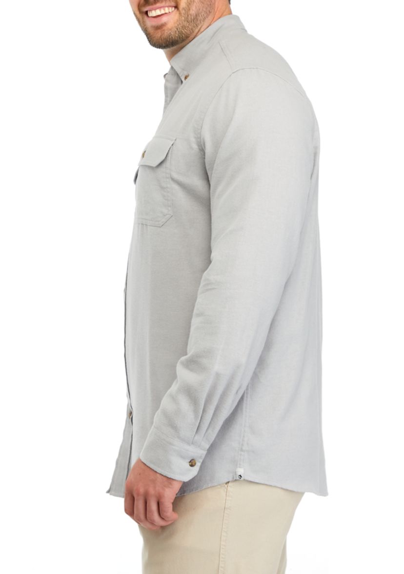 Big & Tall Long Sleeve Flannel Shirt