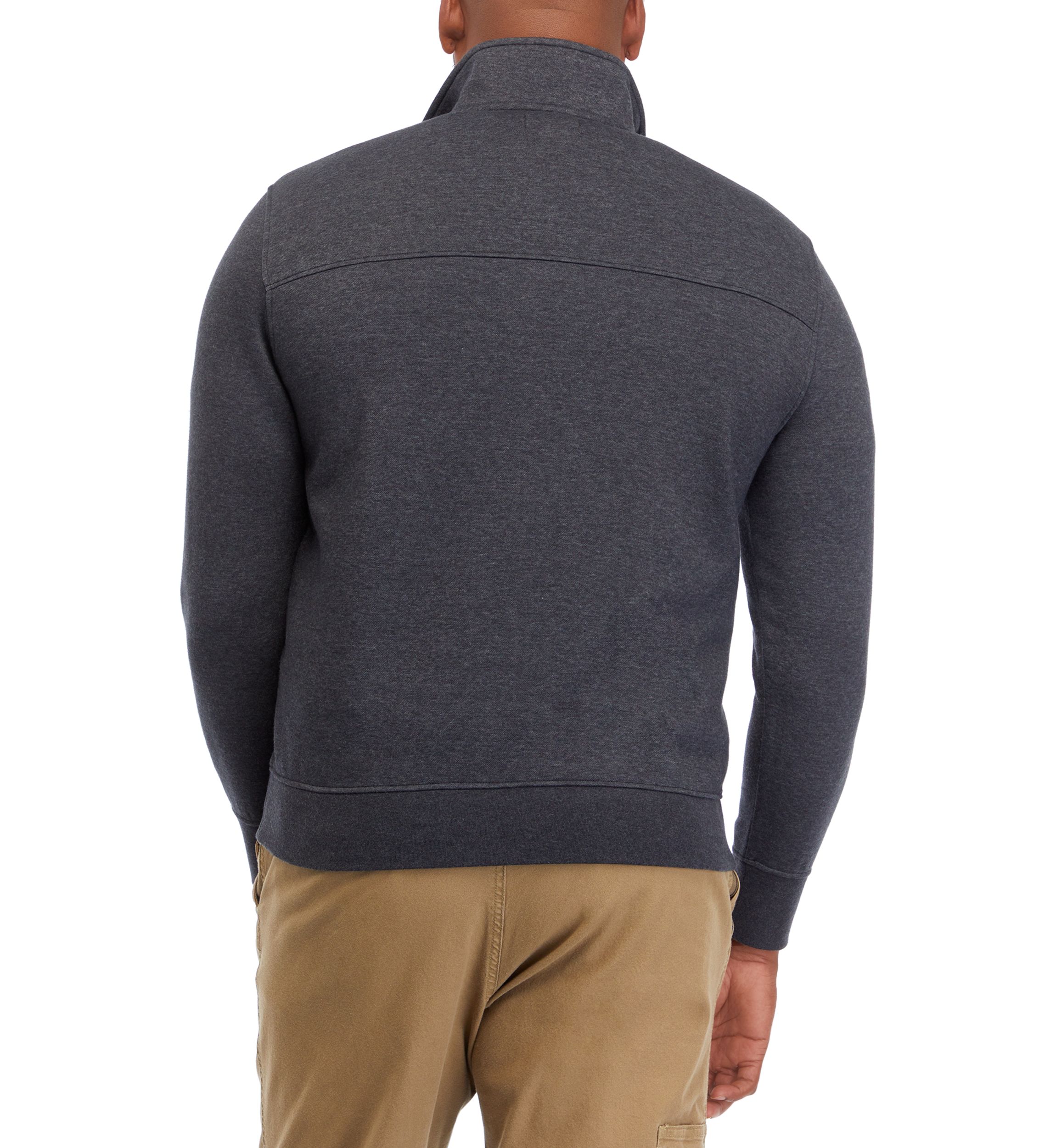 Big & Tall Quarter Zip Fleece Pullover